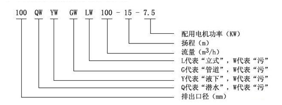 LW/WL立式排污泵 立式管道排污泵 立式污水泵 LW/WL(圖1)